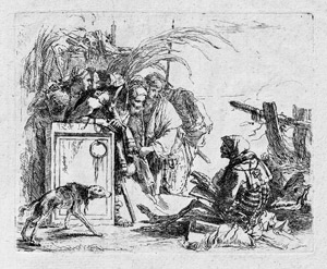 Lot 5324, Auction  110, Tiepolo, Giovanni Battista, La Morte dà udienza 