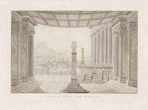 Lot 5399, Auction  110, Schinkel, Karl Friedrich - nach, Theaterdekorationen