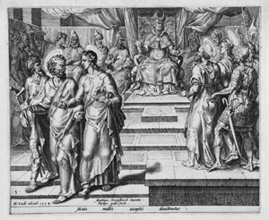 Lot 5501, Auction  110, Galle, Philips, Die Geschichte der Hll. Petrus und Johannes