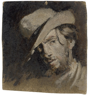 Lot 6229, Auction  110, Harburger, Edmund, Selbstbildnis mit Filzhut