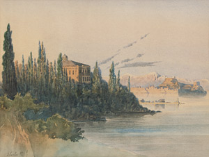 Lot 6639, Auction  110, Seelos, Gottfried, Motiv am Comer See