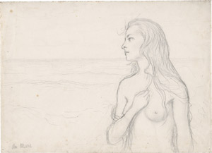 Lot 6692, Auction  110, Fidus, "Am Meere"