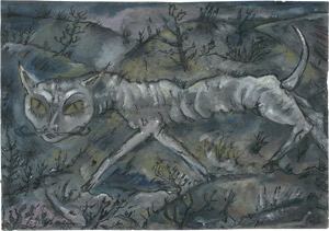 Lot 8006, Auction  110, Gleichmann, Otto, Wildkatze