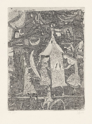 Lot 8045, Auction  110, Janssen, Horst, Glück's genug