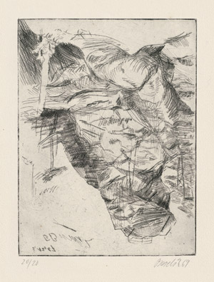 Lot 8066, Auction  110, Baselitz, Georg, Hochstein