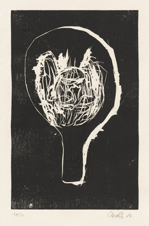 Lot 8071, Auction  110, Baselitz, Georg, Schläger (Raquette)