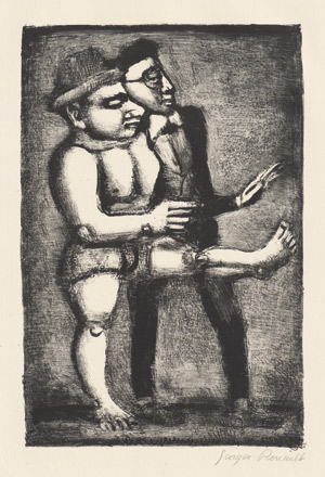 Lot 8301, Auction  110, Rouault, Georges, Au pas de parade