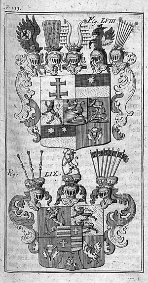 Lot 534, Auction  111, Schackwitz, Johann Ehrenfried, Heraldica