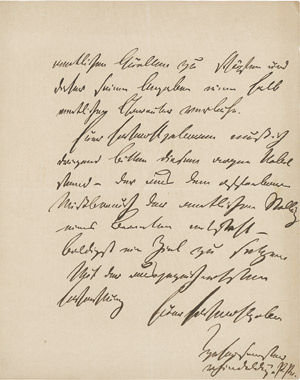 Lot 2186, Auction  111, Hinckeldey, Karl L. F. von, 2 Briefe 1849 + Beilage