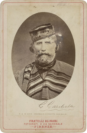 Lot 2223, Auction  111, Garibaldi, Giuseppe, Signierte Portrait-Photographie