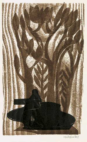 Lot 3165, Auction  111, Hagelstange, Rudolf und Grieshaber, HAP, Ein Gespräch über Bäume