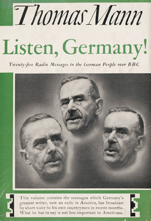 Lot 3334, Auction  111, Mann, Thomas, Listen, Germany! 