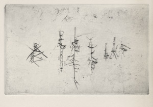 Lot 3472, Auction  111, Kafka, Franz und Wols - Illustr., L'invité des morts