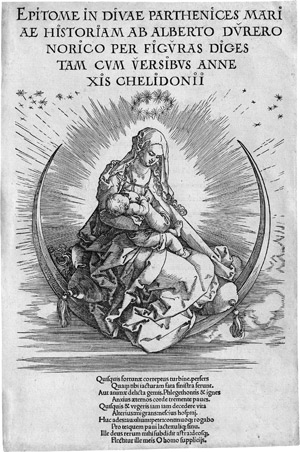 Lot 5064, Auction  111, Dürer, Albrecht, Die Jungfrau auf der Mondsichel