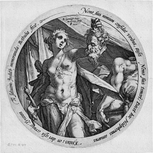 Lot 5099, Auction  111, Goltzius, Hendrick, Judith mit dem Haupt des Holofernes