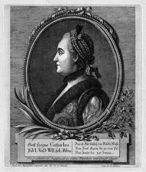 Lot 5450, Auction  111, Facius, Georg Siegmund, Katharina II. die Große, Zarin von Russland
