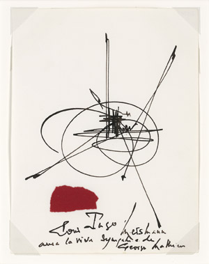 Lot 7268, Auction  111, Mathieu, Georges, Ohne Titel