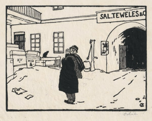 Lot 7323, Auction  111, Orlik, Emil, Altkleider-Händler