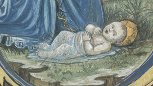 Los 510 - Madonna mit Kind - Initialminiatur "C" einer Antiphonale-Handschrift - 3 - thumb