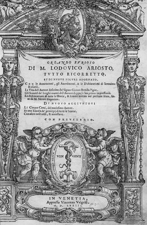 Lot 524, Auction  112, Ariosto, Ludovico, Orlando furioso