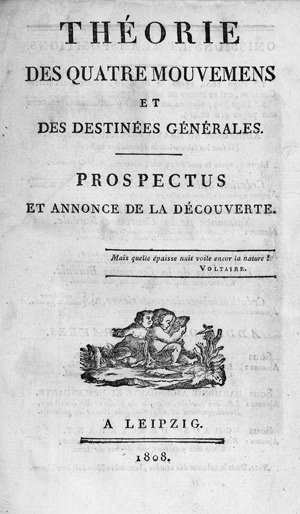 Lot 1220, Auction  112, Fourier, Charles, Théorie des quatre mouvements