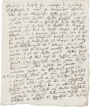 Lot 2510, Auction  112, Krug, Wilhelm Traugott, Manuskript