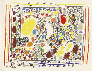 Lot 3458, Auction  112, Sabartès, Jaime und Picasso, Pablo - Illustr., A los toros avec Picasso