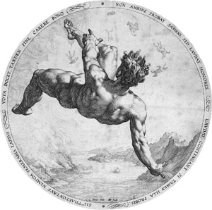 Los 5115 - Goltzius, Hendrick - Die vier Himmelsstürmer - 2 - thumb