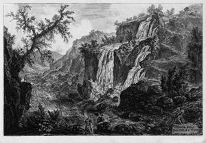 Lot 5346, Auction  112, Piranesi, Giovanni Battista, Veduta delle Cascatelle a Tivoli