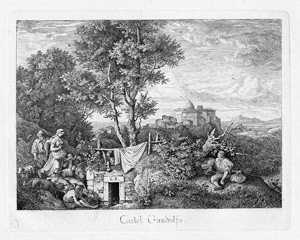 Lot 5433, Auction  112, Richter, Adrian Ludwig, Malerische Ansichten aus der Umgebung von Rom