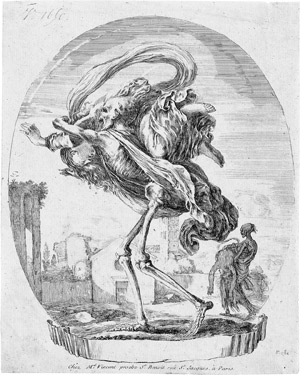 Lot 5495, Auction  112, Bella, Stefano della, Der Tod, auf seinen Schultern ein Kind entführend