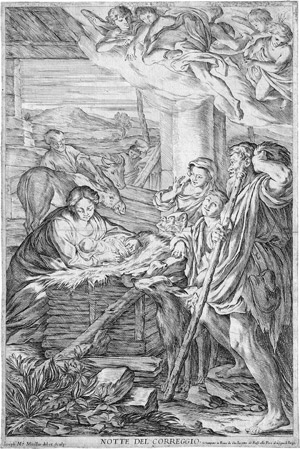 Lot 5633, Auction  112, Mitelli, Giuseppe Maria, Die Anbetung der Hirten