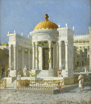 Lot 6137, Auction  112, Hansen, Joseph Theodor, Tempio di Bacco