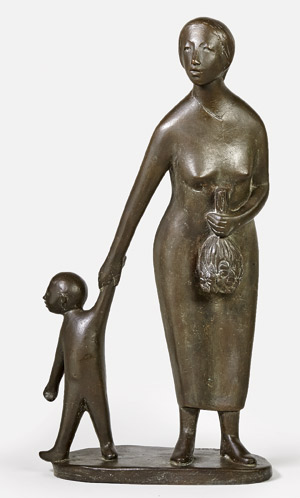 Lot 7070, Auction  112, Daubenspeck-Focke, Anne, Mutter und Kind