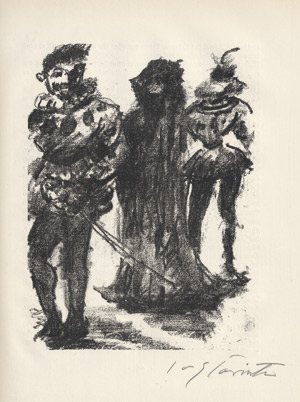 Los 8517 - Corinth, Lovis - Die Nachtwachen des Bonaventura - 1 - thumb