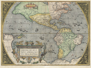 Lot 58, Auction  113, Ortelius, Abraham, Americae sive novi orbis