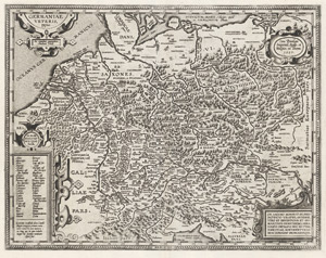 Lot 159, Auction  113, Ortelius, Abraham, Germaniae veteris, typus