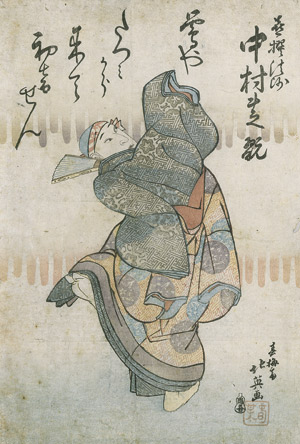 Lot 332, Auction  113, Hokuei Shumbaisai,  Kabuki-Theaterfiguren. 3 Ukiyo-e Farbholzschnitte 