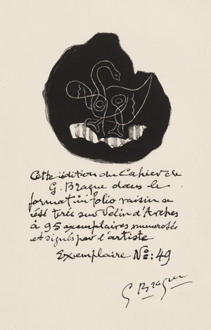 Lot 3044, Auction  113, Braque, Georges, Cahier 1916-1947
