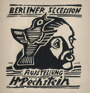 Lot 3412, Auction  113, Pechstein, Max, Berliner Secession - Ausstellung Max Pechstein