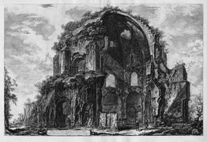 Lot 5350, Auction  113, Piranesi, Giovanni Battista, Veduta del Tempio ottangolare di Minerva Medica