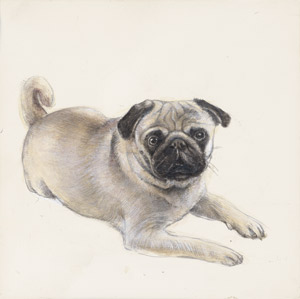 Lot 6391, Auction  113, Herfield, Phyllis, Diptychon: Margaret und Pierre