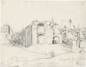 Lot 6779, Auction  113, Kügelgen, Konstantin von, Kaiserpaläste auf dem Palatin in Rom 