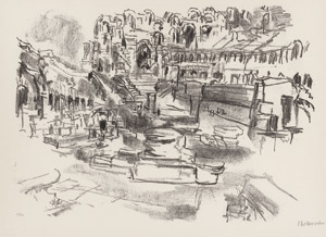 Lot 7251, Auction  113, Kokoschka, Oskar, El Djem