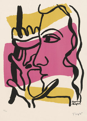 Lot 7266, Auction  113, Léger, Fernand, Profil à la Fleur
