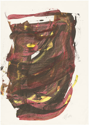 Lot 7315, Auction  113, Miotte, Jean, Abstrakte Komposition (rot)