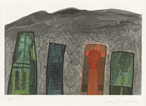 Lot 7354, Auction  113, Paladino, Mimmo, Sguardo a destra