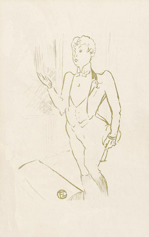 Lot 7445, Auction  113, Toulouse-Lautrec, Henri de, Mary Hamilton