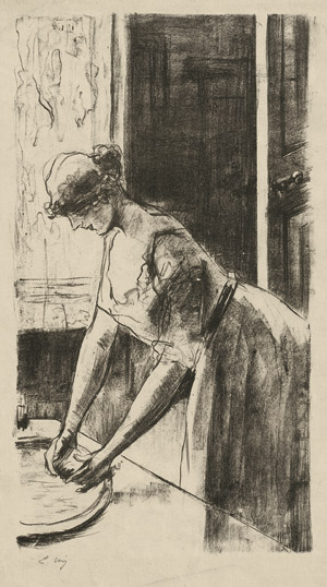 Lot 7455, Auction  113, Ury, Lesser, Wäscherin 