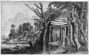 Lot 5209, Auction  114, Velde II, Jan van de, Die zerfallene Hütte